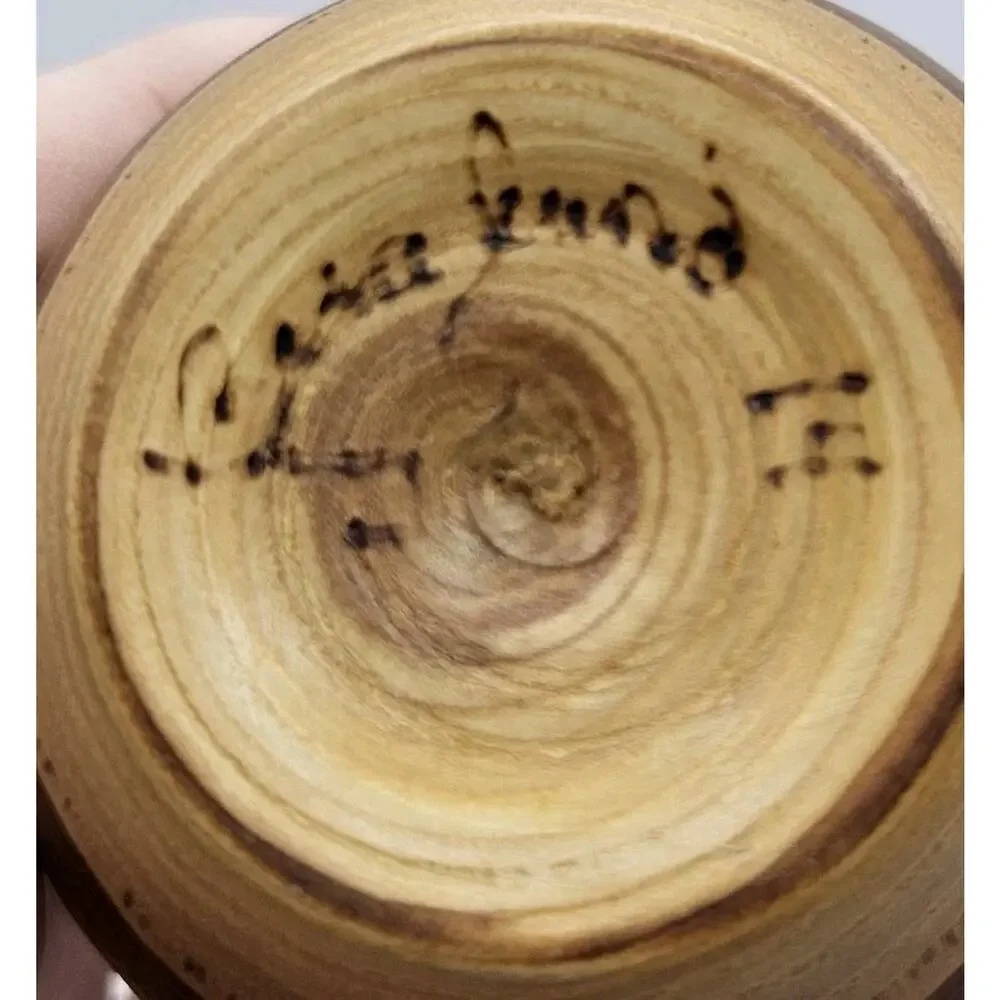 John Berglund Hand Turned Signed Raw Wood 5
